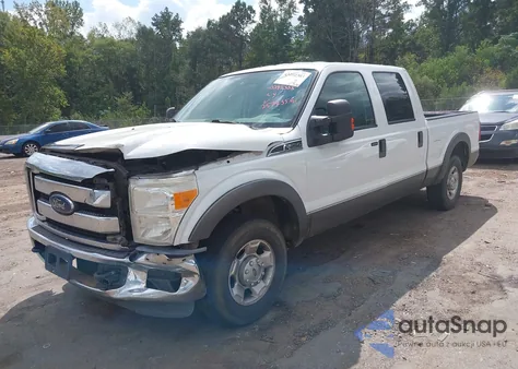 2012 Ford F-250 Xlt z USA, uszkodzony, nr VIN 1FT7W2A61CEB24250